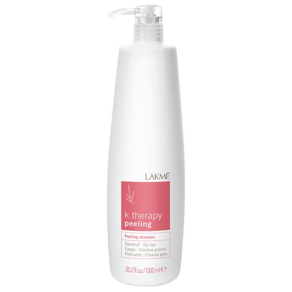 Lakme Šampūns taukainiem matiem K.Therapy Peeling, 1000 ml