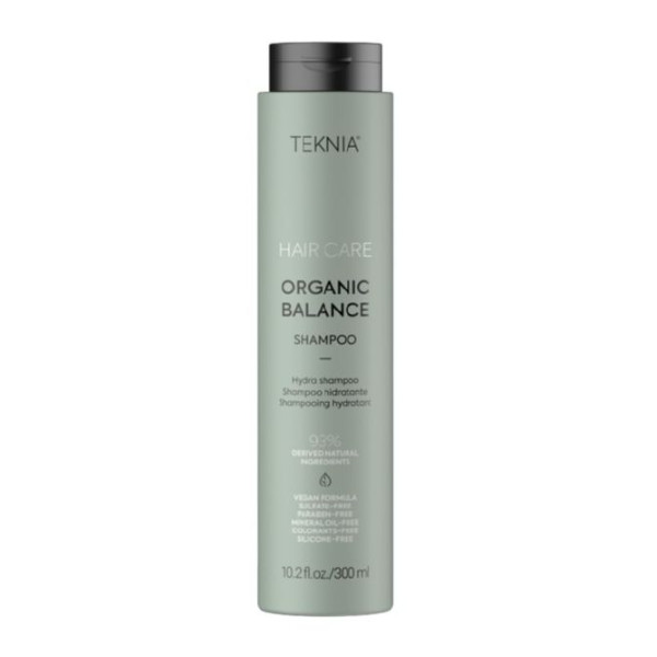 Mitrinošs matu šampūns Lakme Teknia Organic Balance Shampoo, 300 ml