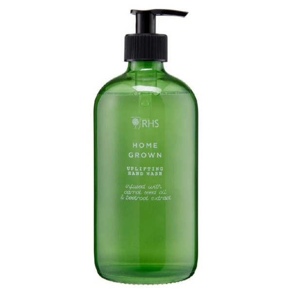 Šķidrās roku ziepes Heathcote & Ivory Home Grown Uplifting Hand Wash, stikla pudelē. 470 ml