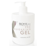 Royx Pro antiseptiskais gēls pirms depilācijas Royx Pre Sugaring Gel, 500 ml