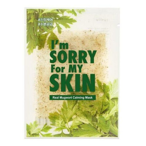 I'm Sorry for My Skin Real Mugwort nomierinoša maska, 23 ml