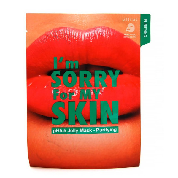 Sejas tīrīšanas maska I'm Sorry for My Skin pH5.5 Jelly Mask Purifying, 33 ml