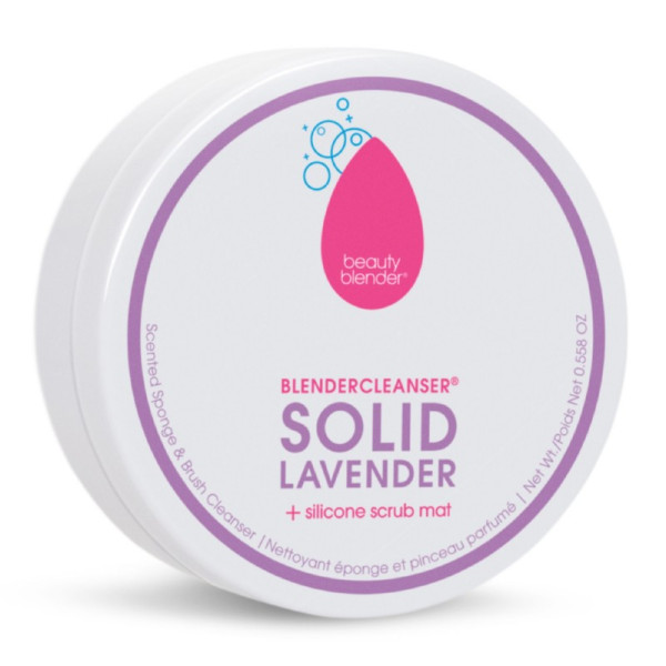 BeautyBlender Blendercleanser Solid Lavender kosmētikas sūkļa tīrīšanas līdzeklis - ziepes, 16 g