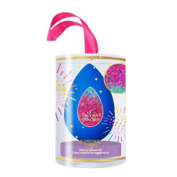 BeautyBlender Limited Edition Blend & Cleanse Blending Queen grima sūklis un ziepes