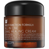 Daudzfunkcionāls sejas krēms All in One Snail Repair Cream Mizon ar gliemežu ekstraktu, 75 ml