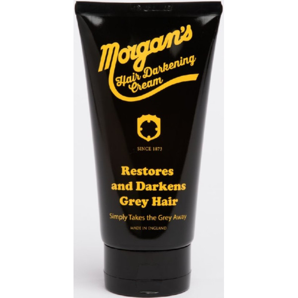 Krāsojošs krēms sirmiem matiem Morgan's Pomade Hair Darkening Cream, 150 ml