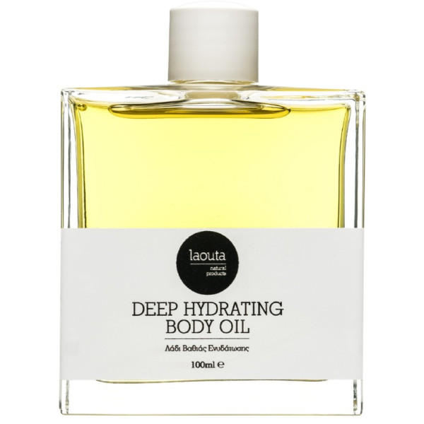 Mitrinoša ķermeņa eļļa Laouta Deep Hydrating Body Dry Oil, 100% dabīga, bagātināta ar salvijas un olīvu ekstraktu, 100 ml