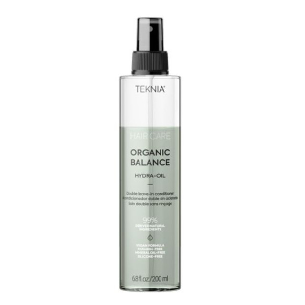 Divfāžu matu laka Lakme Teknia Organic Balance Hydra - Oil, 200 ml