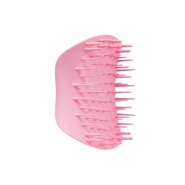 Tangle Teezer Scalp Exfoliator & Massager, diezgan rozā, masē galvas ādu