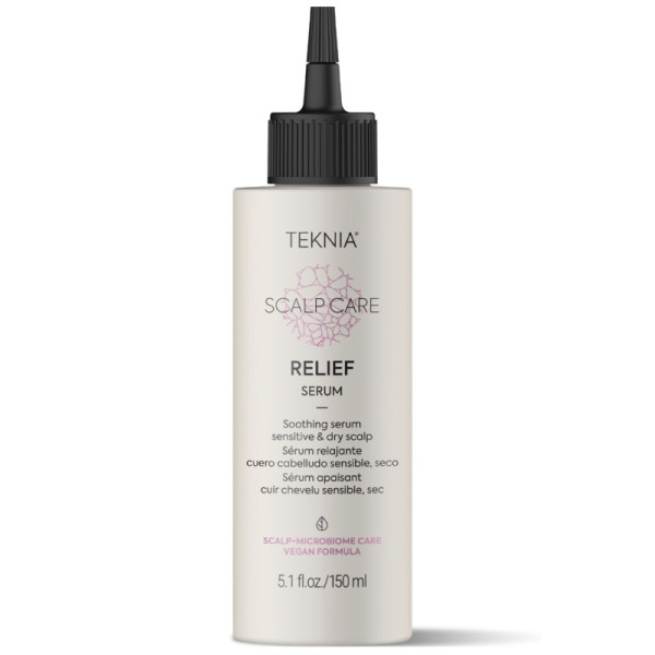 Lakme Teknia Scalp Care Relief serums, nomierinošs, piemērots jutīgai un sausai galvas ādai, 150 ml