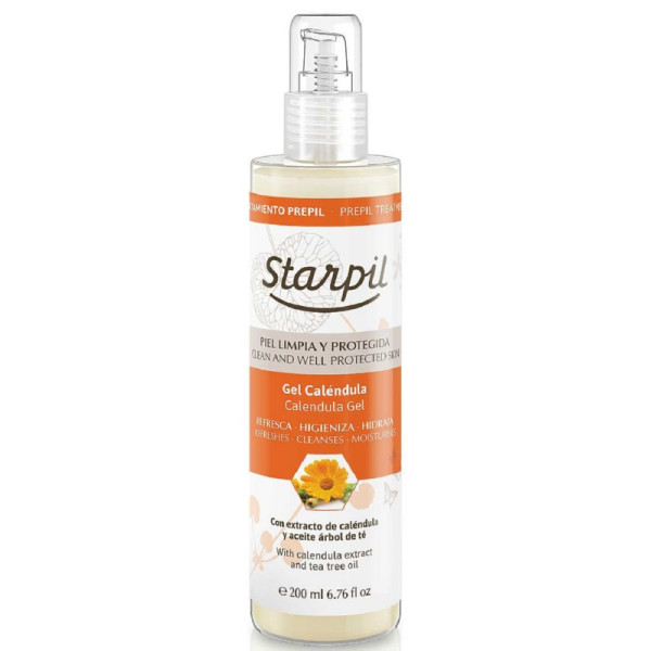 Gēls pirms depilācijas Starpil Refreshing Moisturizing Gel, ar kliņģerīti, 200 ml