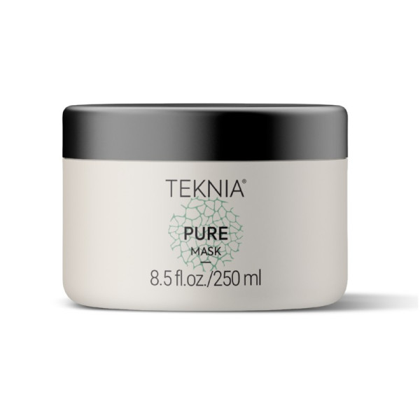 Maska galvas ādai Lakme Teknia Pure Mask, dziļi attīroša, regulējoša sebuma sekrēcija, 250 ml