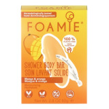 Cietais ķermeņa mazgāšanas līdzeklis Foamie Body Bar Tropic Like It's Hot, ar mango un apelsīnu