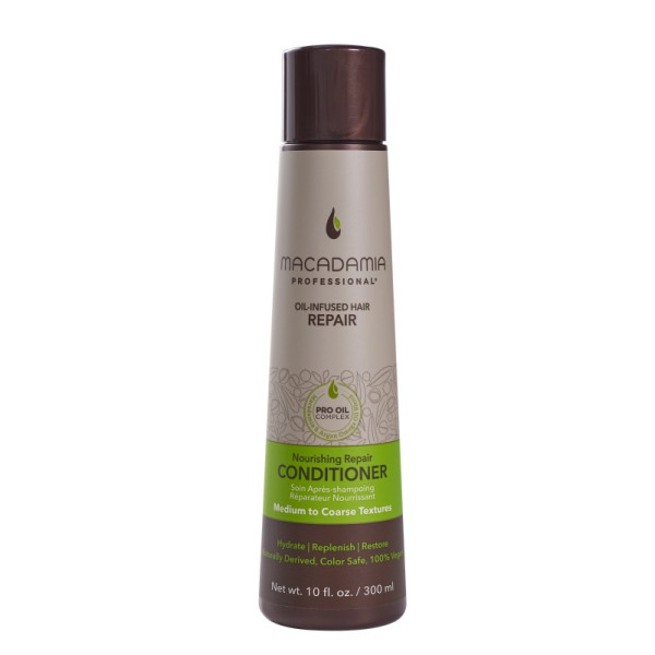 Macadamia Nourishing Repair Conditioner barojošs, mitrinošs kondicionieris sausiem matiem, 300 ml