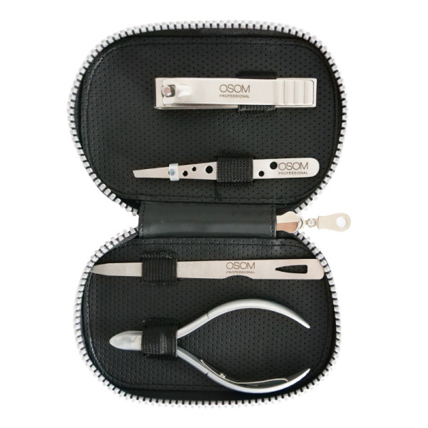 Manikīra instrumentu komplekts Osom Professional Manicure Set, 4 instrumenti