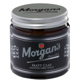 Māls matu veidošanai Morgan's Pomade Matt Clay, spēcīga fiksācija, matēts, 120 ml