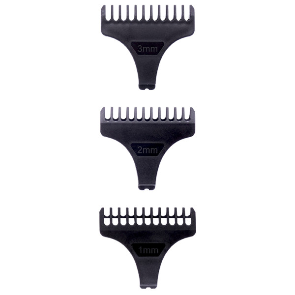 Papildu ķemmes komplekts OSOM Professional Hair trimmer Blade, 3 gab. 1mm, 2mm, 3mm