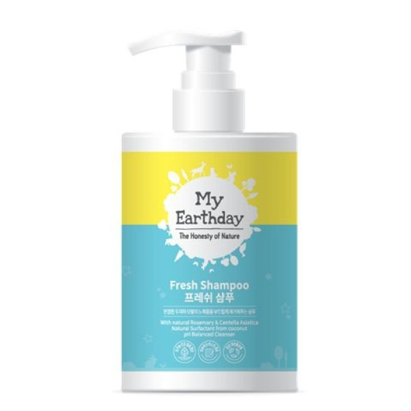 Matu šampūns bērniem My Earthday Fresh Shampoo, 300 ml