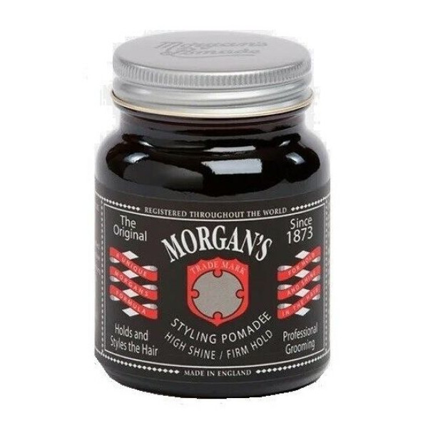 Pomāde matu veidošanai Morgan's Pomade - Firm Hold, High Shine, spēcīgas fiksācijas, spīdīgs, 50 g