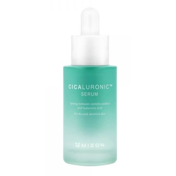 Sejas serums ar hialuronskābi Mizon Cicaluronic Serum, piemērots sausai, jutīgai ādai, 30 ml