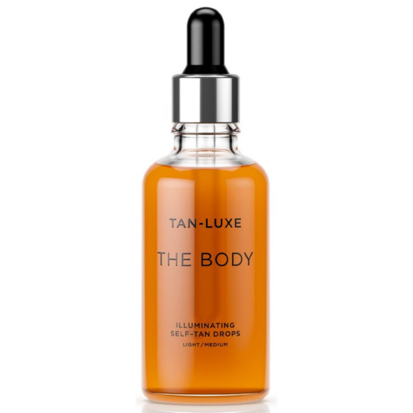 Tan-Luxe The Body Self-Tan Drops Light / Vidēji pašiedeguma pilieni ķermeņa ādai, 50 ml