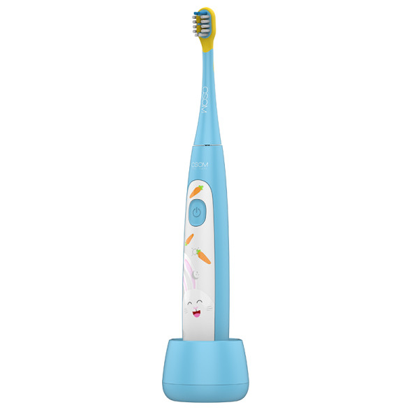 Bērnu uzlādējama elektriskā, skaņas zobu birste OSOM Oral Care Kids Sonic Toothbrush Blue, zilā krāsā, IPX7