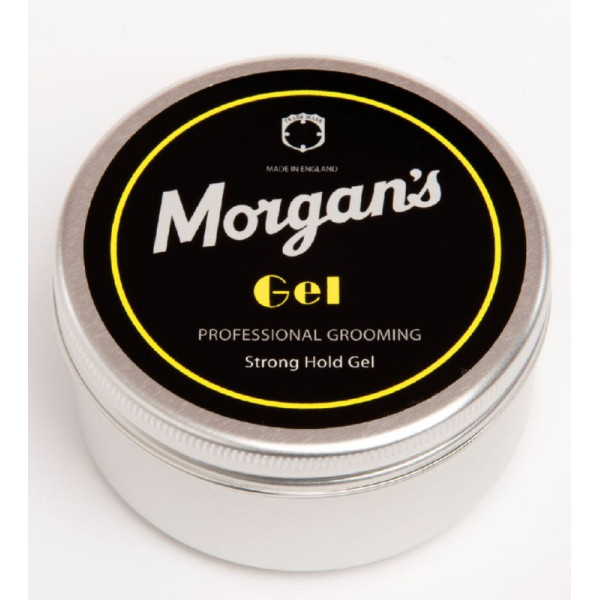 Matu želeja Morgan's Pomade Strong Hold Gel, spēcīga fiksācija, spīdīga, 100 ml