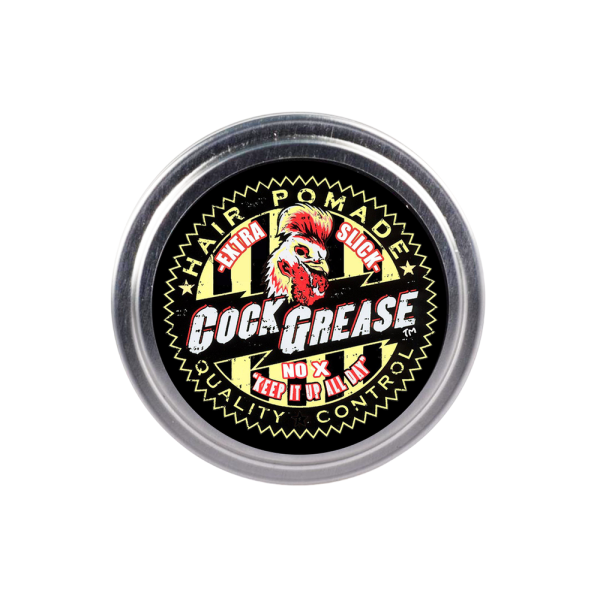 Cock Grease Extra Slick No X Hair Styling Pomade Shine Finish Extra Hold, 50 g