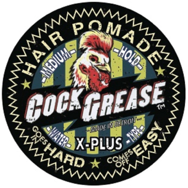 Cock Grease X Plus Hair Styling Pomade Matte Finish Medium Hold, 50 g