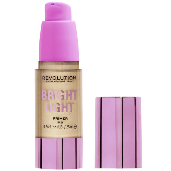 Makeup Revolution Bright Lights Reduces Fine Lines Brightens Cream Primer, 25 ml