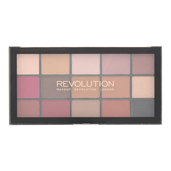 Makeup Revolution Reloaded Palette Vegan Eyeshadow Palette 16.5 Iconic Vitality, 15 gab. 16.5 g