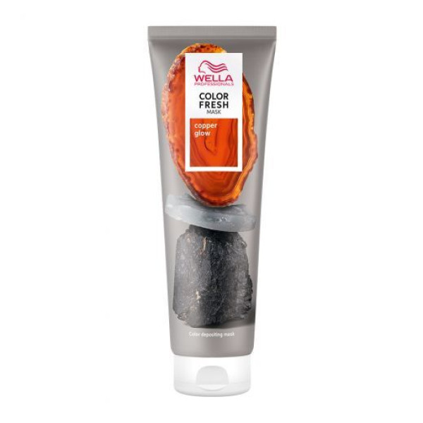 Wella Professionals Color Fresh tonējoša matu maska, tonis: Copper Glow, 150 ml Wella Professionals Color Fresh tonējoša matu maska, tonis: Copper Glow, 150 ml