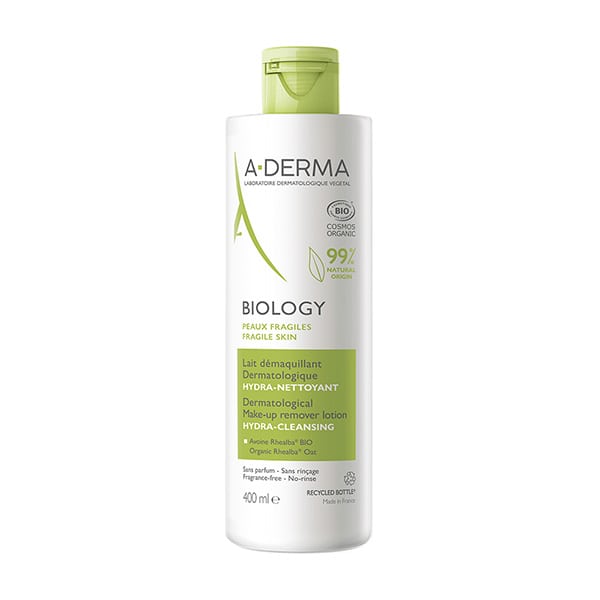 A-Derma Biology Cleansing Milk attīrošs pieniņš, 400 ml