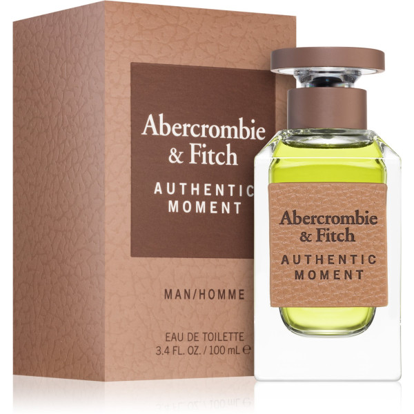 Abercrombie & Fitch Authentic Moment Men EDT tualetes ūdens vīriešiem, 100 ml