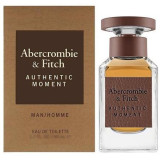 Abercrombie & Fitch Authentic Moment Men EDT tualetes ūdens vīriešiem, 100 ml