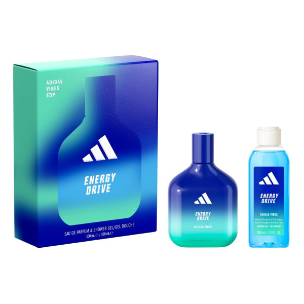 Adidas Vibes Energy Drive komplekts unisex (EDP, 100 ml + dušas želeja, 100 ml)