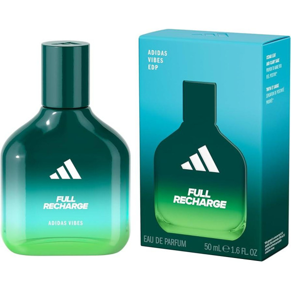 Adidas Vibes Full Recharge EDP parfimērijas ūdens unisex, 50 ml