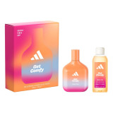 Adidas Vibes Get Comfy komplekts unisex (EDP, 100 ml + dušas želeja, 100 ml)