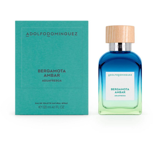 Adolfo Dominguez Agua Fresca Bergamota Ambar EDT tualetes ūdens ūdens unisex, 120 ml