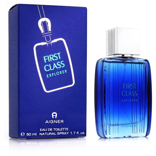 Aigner First Class Explorer EDT tualetes ūdens ūdens vīriešiem, 50 ml