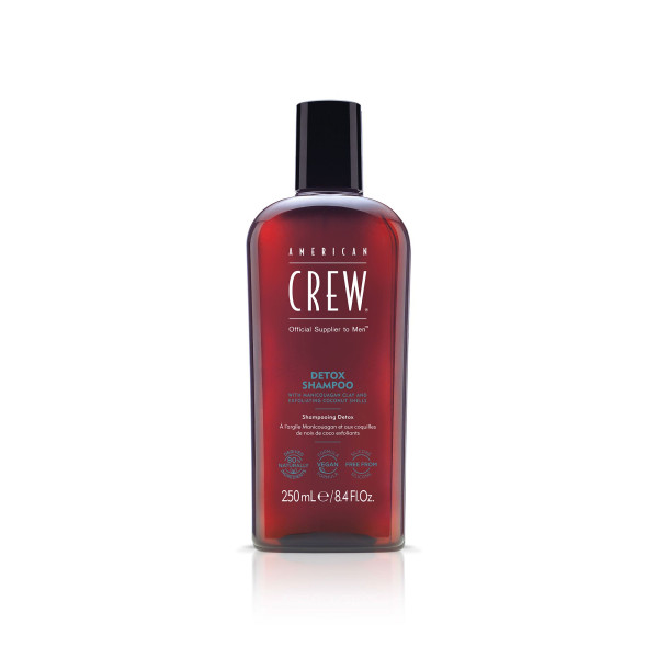 American Crew Detox Shampoo dziļi attīrošs šampūns vīriešiem, 250 ml