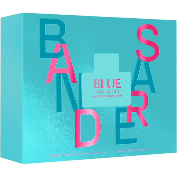 Antonio Banderas Blue Seduction komplekts sievietēm (EDT, 50 ml + ķermeņa losjons, 75 ml)