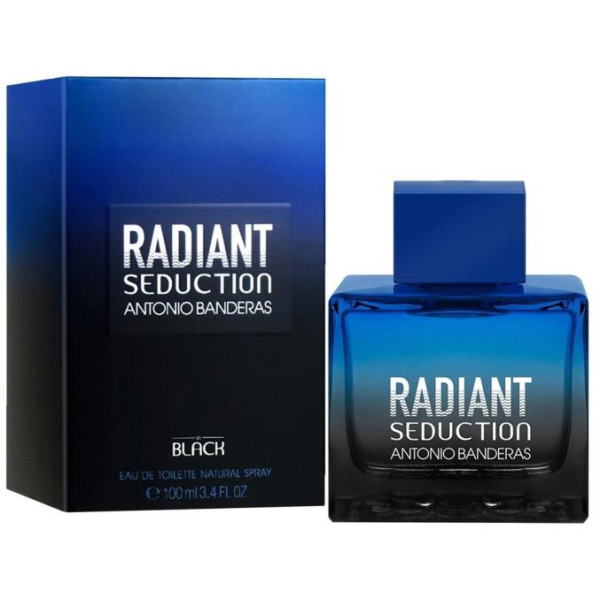 Antonio Banderas Radiant Seduction In Black EDT tualetes ūdens ūdens vīriešiem, 100 ml