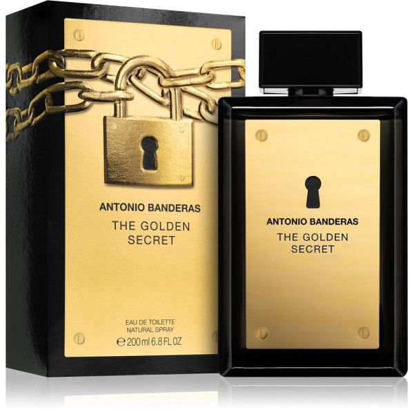 Antonio Banderas The Golden Secret EDT tualetes ūdens vīriešiem, 200 ml