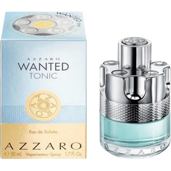 Azzaro Wanted Tonic EDT tualetes ūdens ūdens vīriešiem, 50 ml