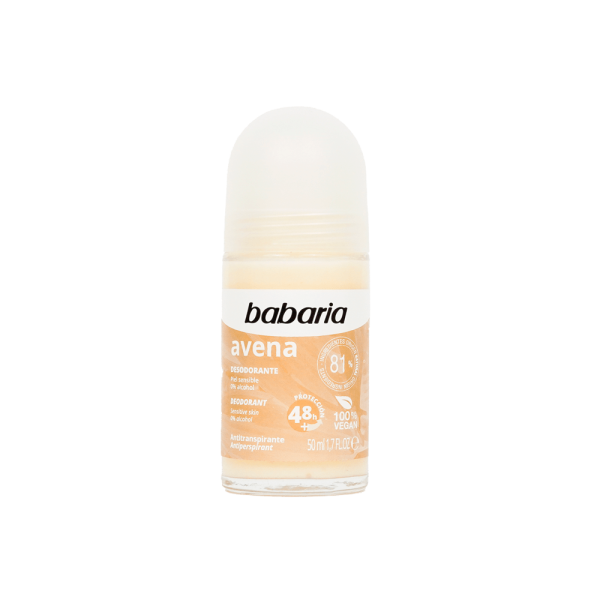 Babaria Oat Roll-On Deodorant roll-on dezodorants, 50 ml