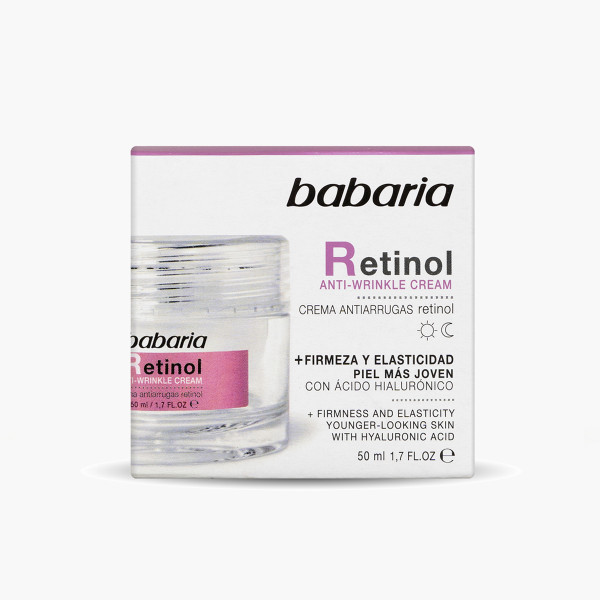 Babaria Retinol Anti-Wrinkle Cream pretgrumbu sejas krēms, 50 ml