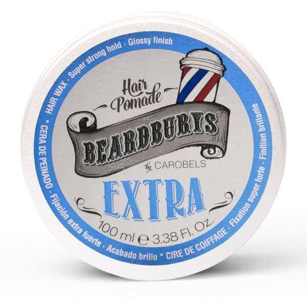 Beardburys Extra Strong spēcīgas noturības pomāde uz ūdens bāzes, 100 ml