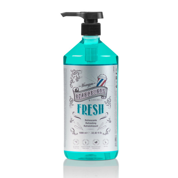 Beardburys Fresh maigi atvēsinošs matu šampūns, 1000 ml