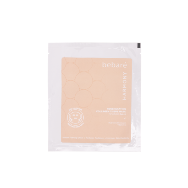 Bebaré Harmony Regenerating Collagen Tissue Mask reģenerējoša kolagēna lokšņu maska, 23 ml